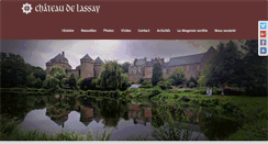 Desktop Screenshot of chateaudelassay.com